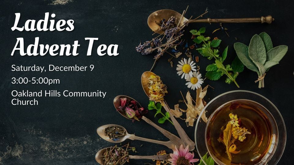 Sip, Share and Celebrate the Joyful Season with Advent Tea