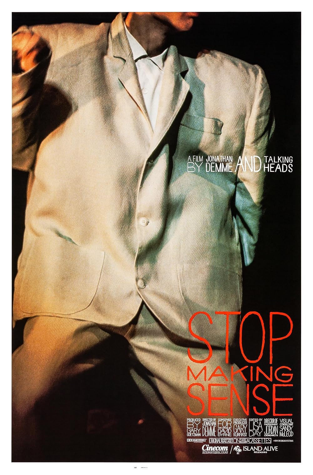 'Stop Making Sense (1984)': A classic film featured at the Penn Theatre, exemplifying its diverse programming.