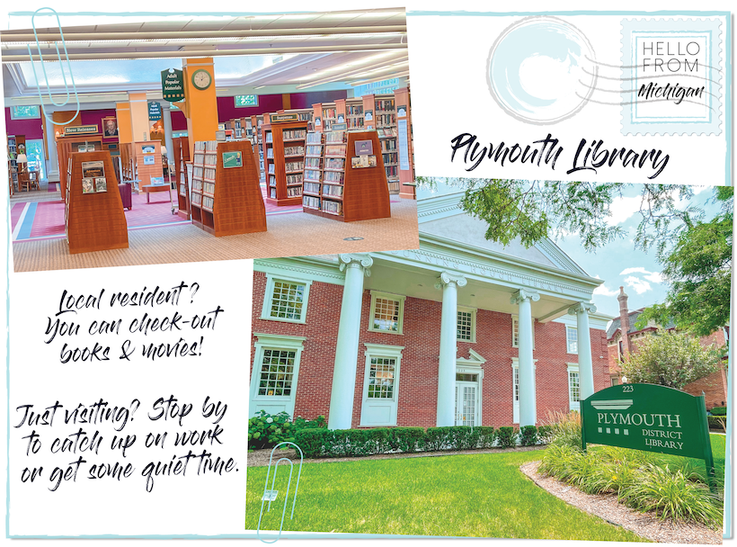 The Plymouth District Library – a cornerstone of both history and modern community life in Plymouth.